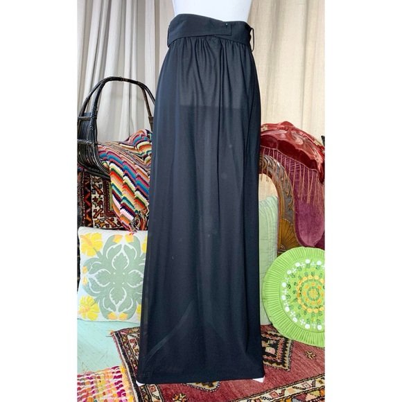 70s Column Maxi Skirt - Picture 4 of 5